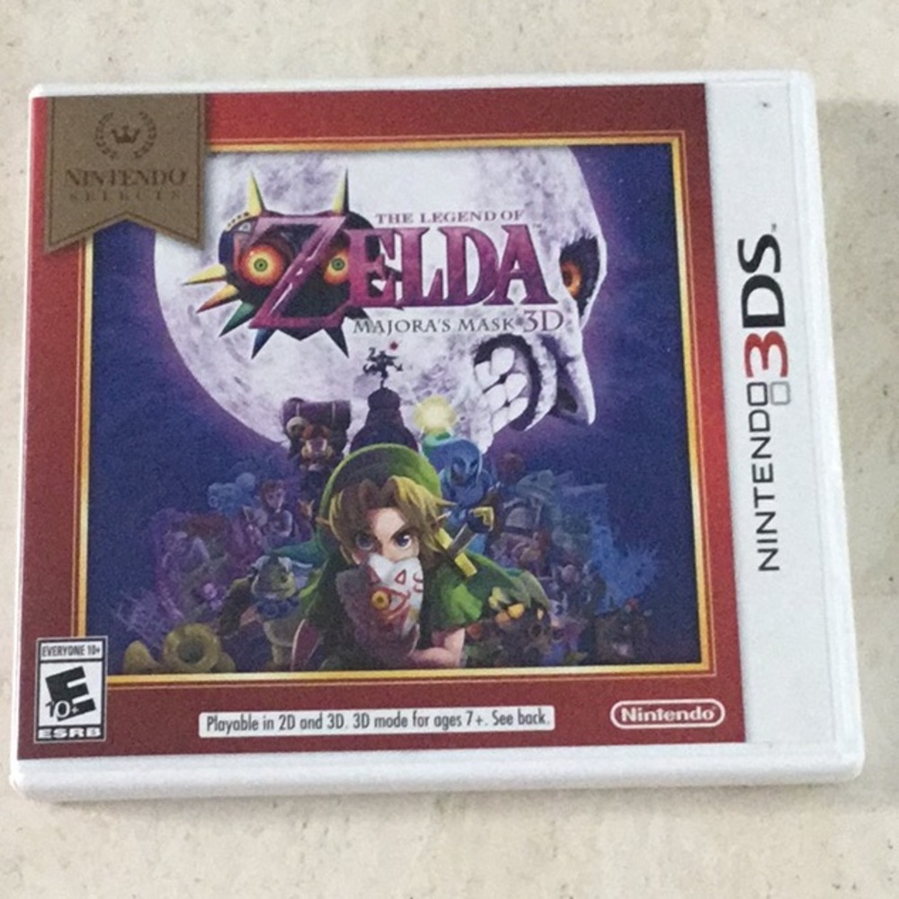 The Legend Of Zelda Majora’s Mask 3D Nintendo 3DS Game Authentic Complete - Picture 15 of 15